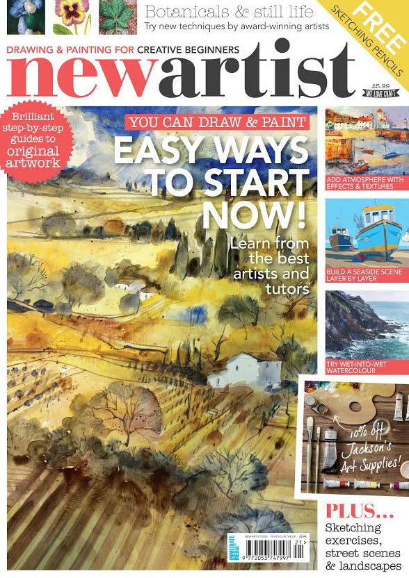 new artist magazine cover