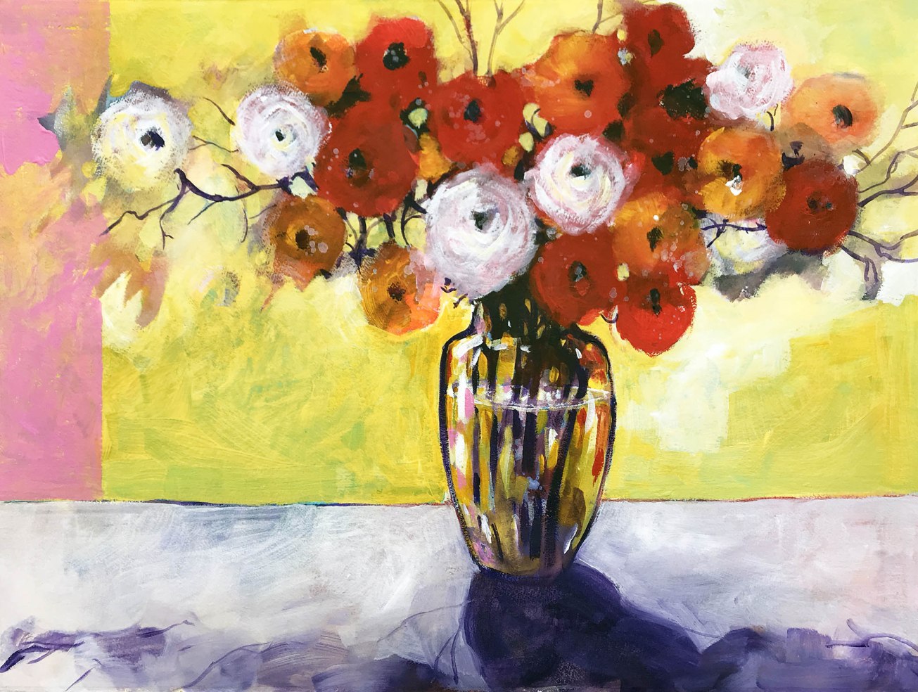 Still life with ranunculus front p