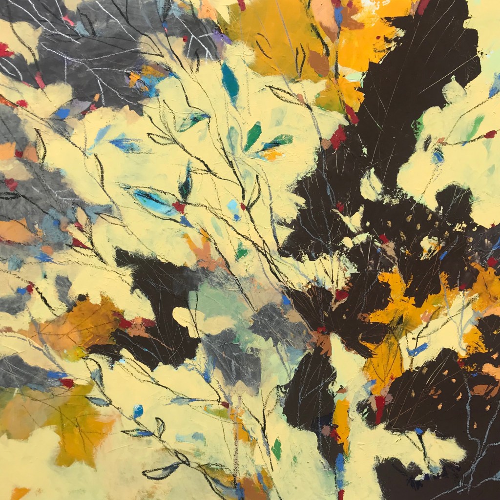 Acrylics on canvas, 60x60 cm